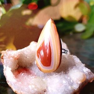 Botswana Agate Ring | Galleria Alexxis